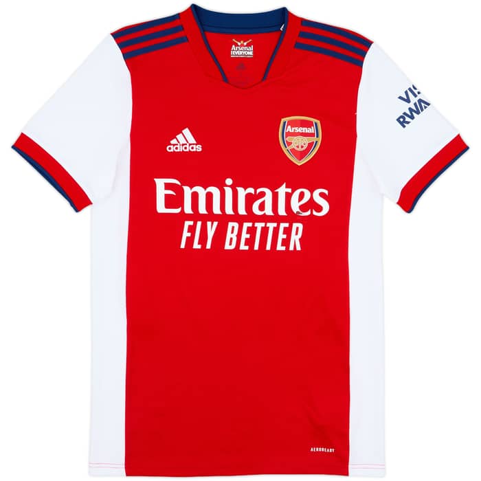 2021-22 Arsenal Home Shirt Odegaard #8 - 5/10 - (S)