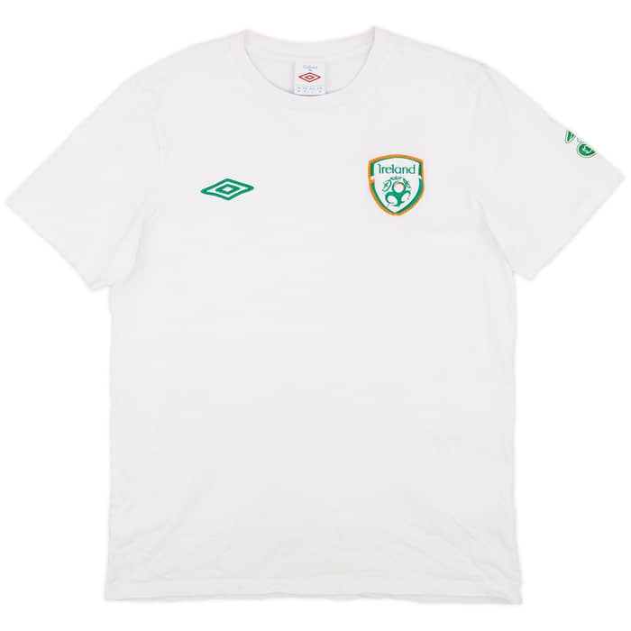 2010-12 Ireland Umbro Leisure Tee - 8/10 - (M)