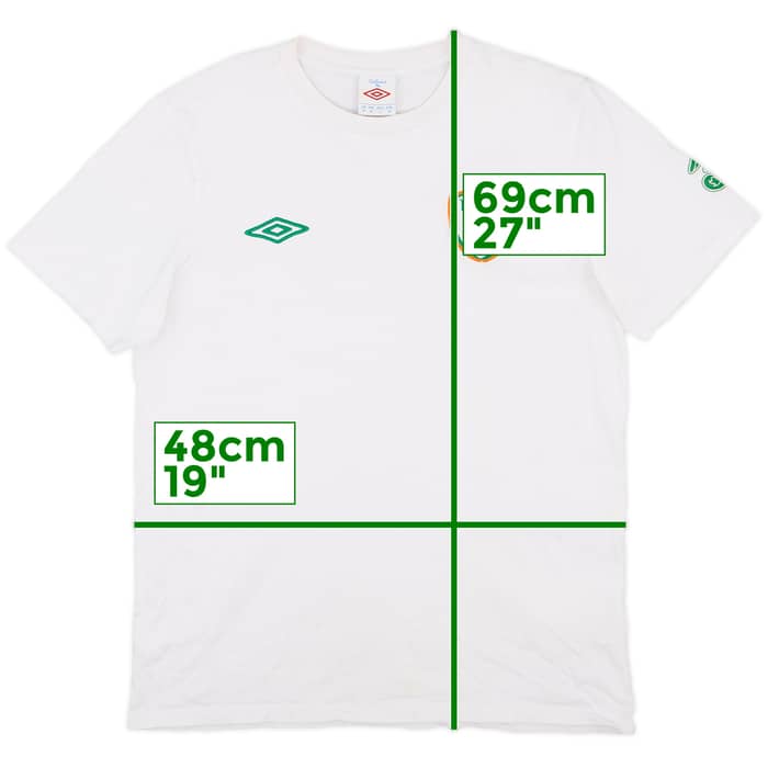 2010-12 Ireland Umbro Leisure Tee - 8/10 - (M)