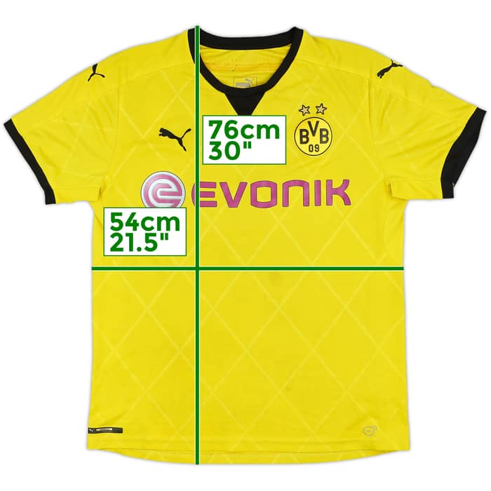 2015-16 Dortmund European Home Shirt - 4/10 - (L)