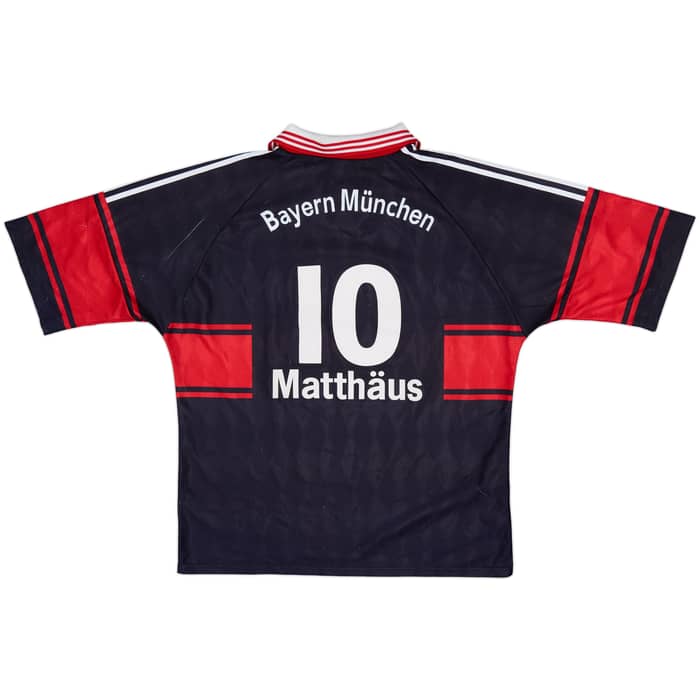 1997-99 Bayern Munich Home Shirt Matthaus #10 - 7/10 - (XL)
