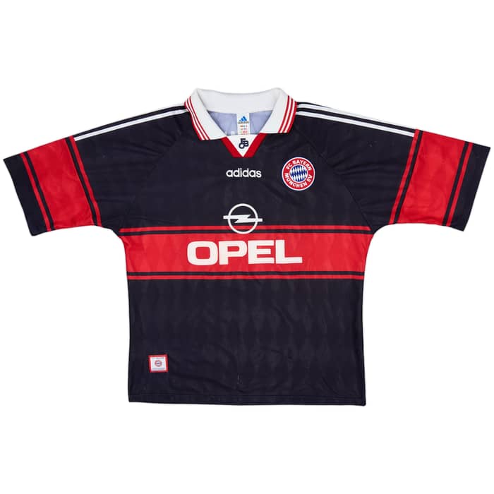 1997-99 Bayern Munich Home Shirt Matthaus #10 - 7/10 - (XL)