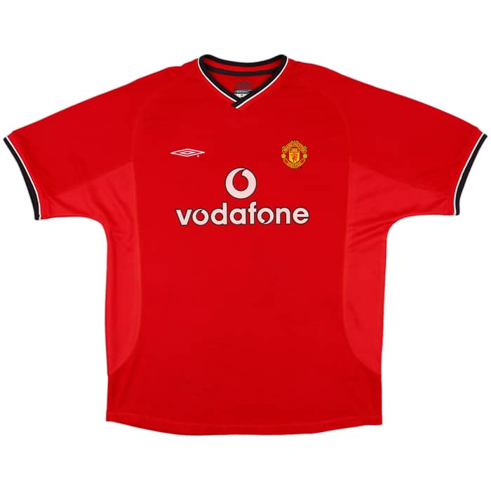 2000-02 Manchester United Home Shirt V.Nistelrooy #10 - 7/10 - (XL)