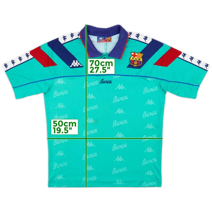 1992-95 Barcelona Away Shirt - 7/10 - (M)