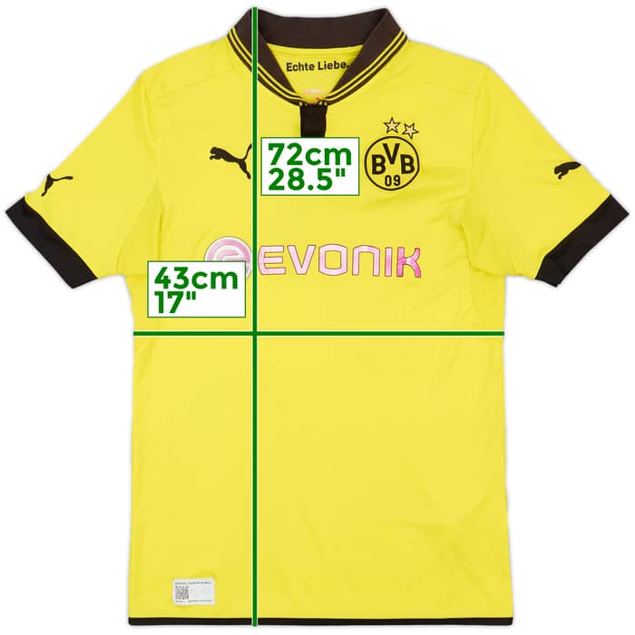 2012-13 Borussia Dortmund Home Shirt - 4/10 - (S)