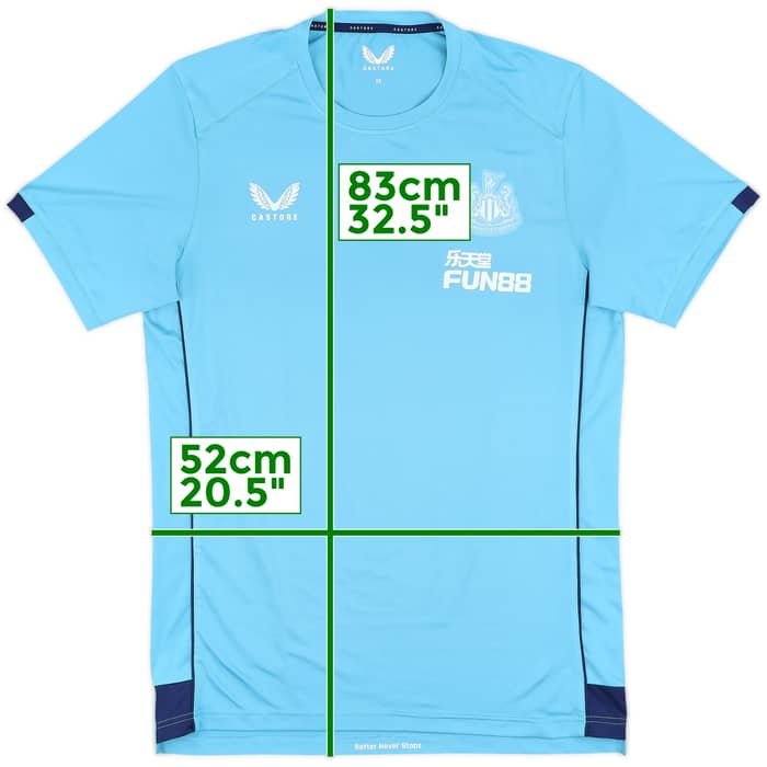 2021-22 Newcastle Castore Training Shirt - 10/10 - (M)