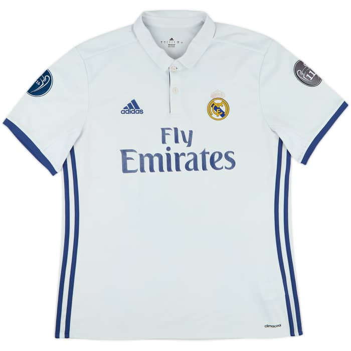 2016-17 Real Madrid Home Shirt Ronaldo #7 - 4/10 - (L)
