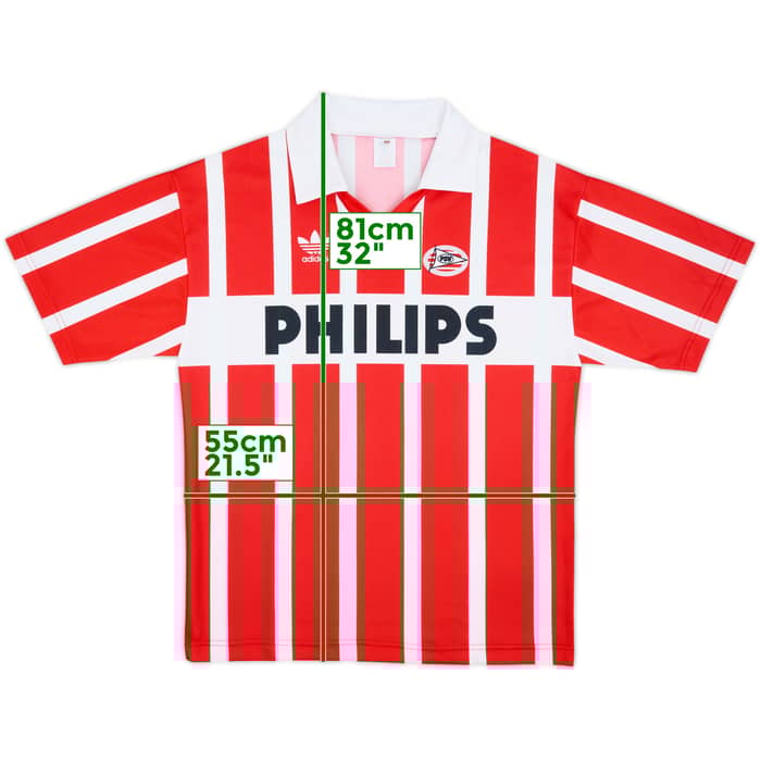 1990-92 PSV Home Shirt - 9/10 - (XL)