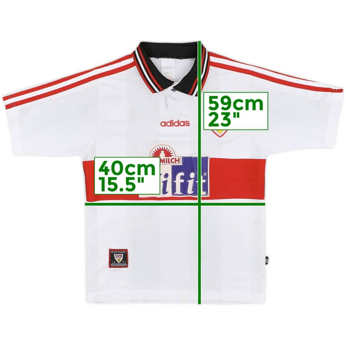 1996-97 Stuttgart Home Shirt - 8/10 - (L.Boys)
