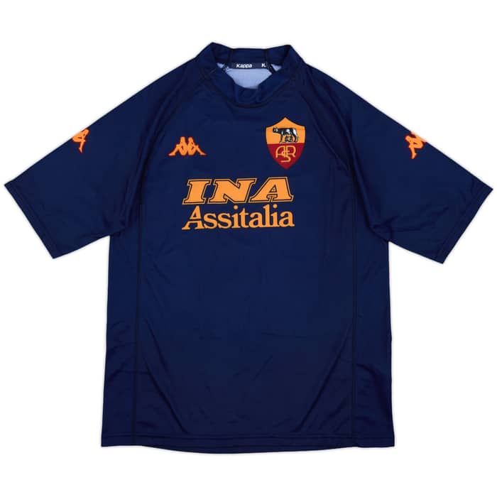 2000-01 Roma Basic Third Shirt - 9/10 - (L)
