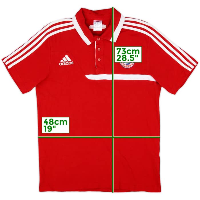 2013-14 Bayern Munich adidas 'Fan Club' Polo Shirt - 9/10 - (M/L)