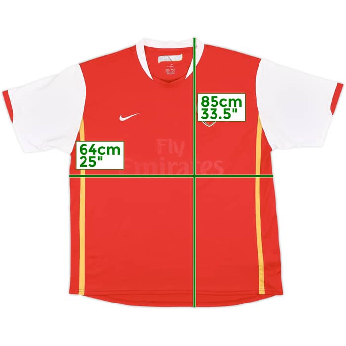 2006-08 Arsenal Home Shirt - 4/10 - (XL)