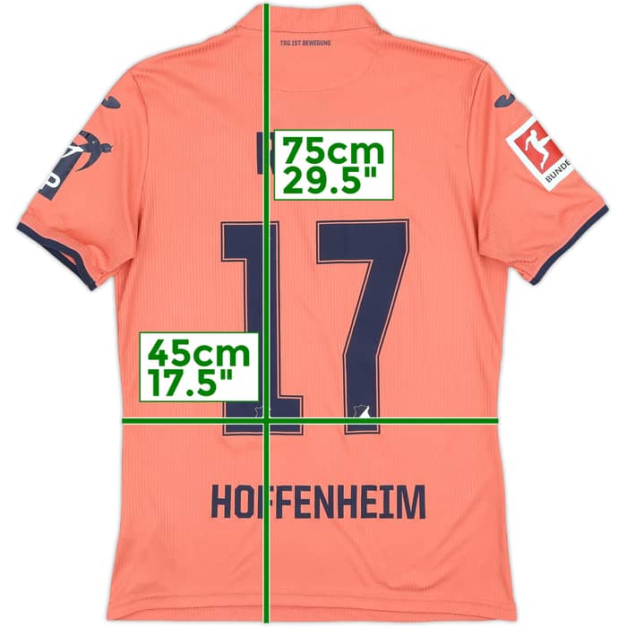 2021-22 Hoffenheim Third Shirt Raum #17 - 8/10 - (S)
