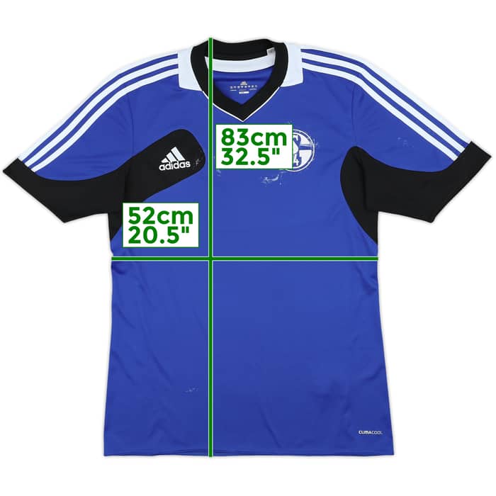 2012-13 Schalke adidas CL Training Shirt - 4/10 - (L/XL)