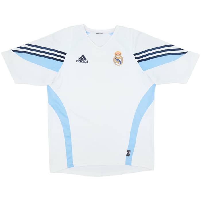 2003-04 Real Madrid adidas Training Shirt - 6/10 - (M)