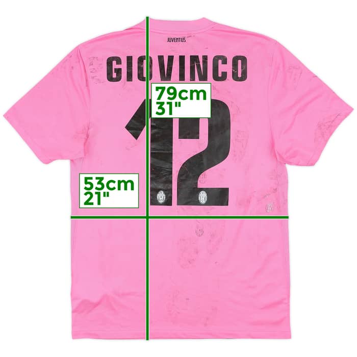 2012-13 Juventus Third Shirt Giovinco #12 - 4/10 - (M)