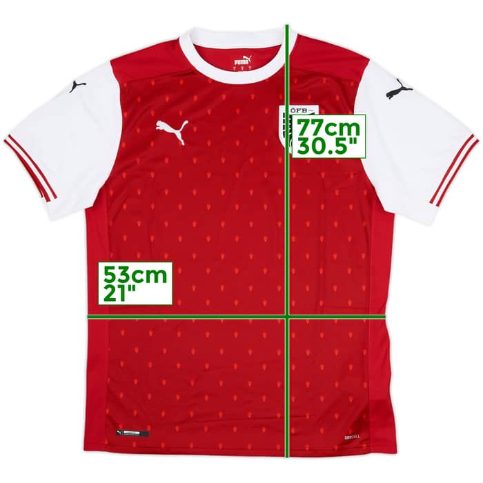2020-22 Austria Home Shirt - 9/10 - (L)