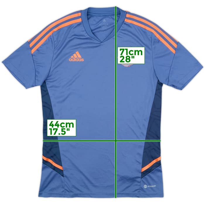 2022-23 Manchester United adidas Training Shirt - 8/10 - (S)