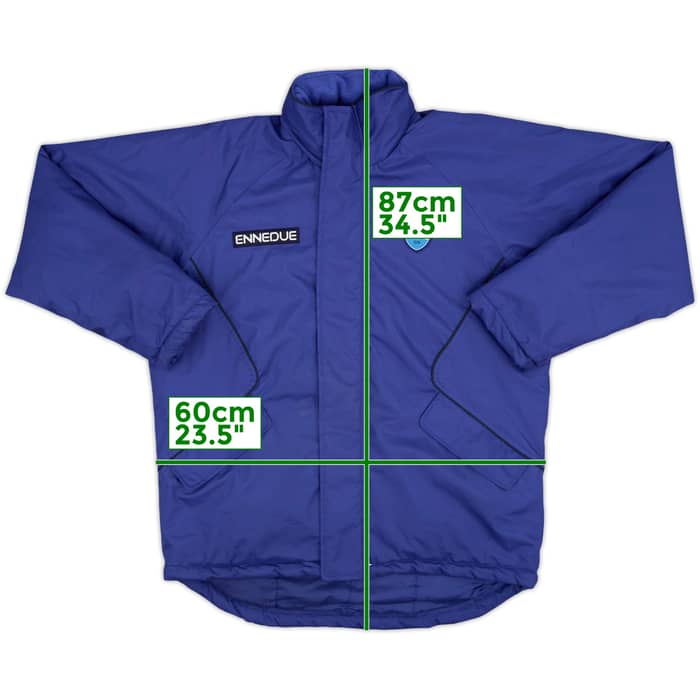 2002-03 Pescara Ennedue Padded Bench Coat - 7/10 - (XS)