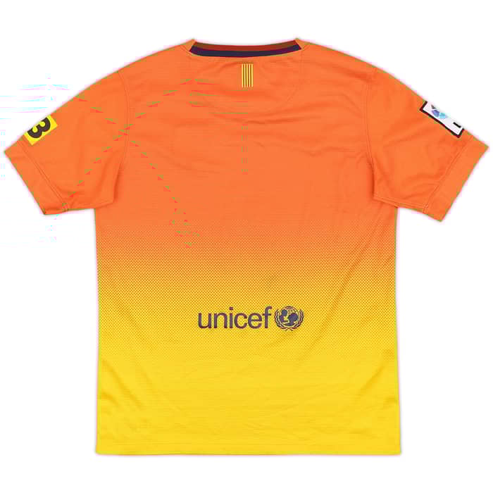 2012-13 Barcelona Away Shirt - 8/10 - (L.Boys)