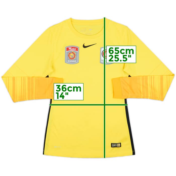 2015-16 Western Sydney Wanderers Women's Authentic GK Shirt - 8/10 - (Women's XS)