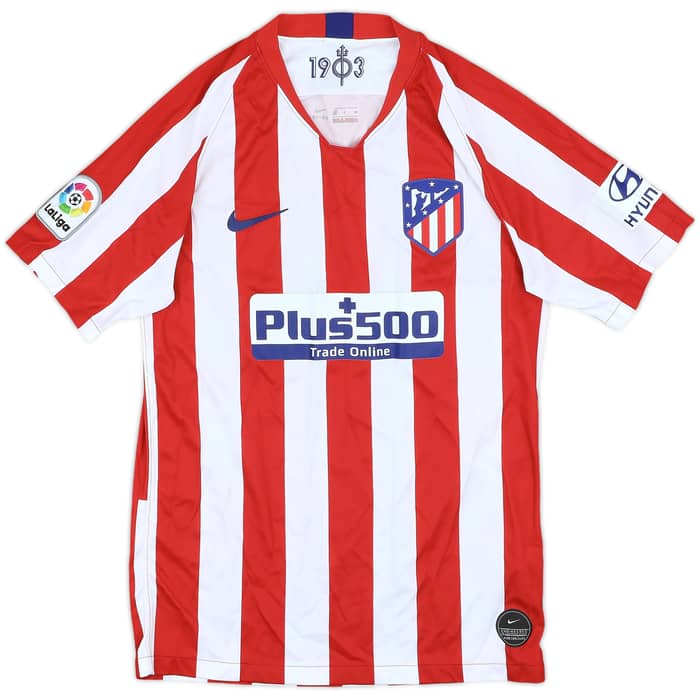 2019-20 Atletico Madrid Home Shirt - 9/10 - (S)