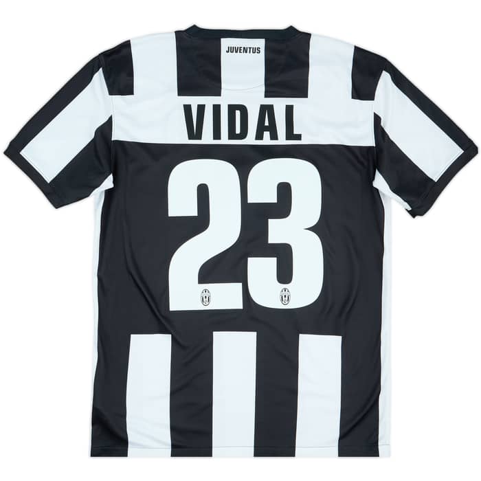 2012-13 Juventus Home Shirt Vidal #23 - 9/10 - (M)