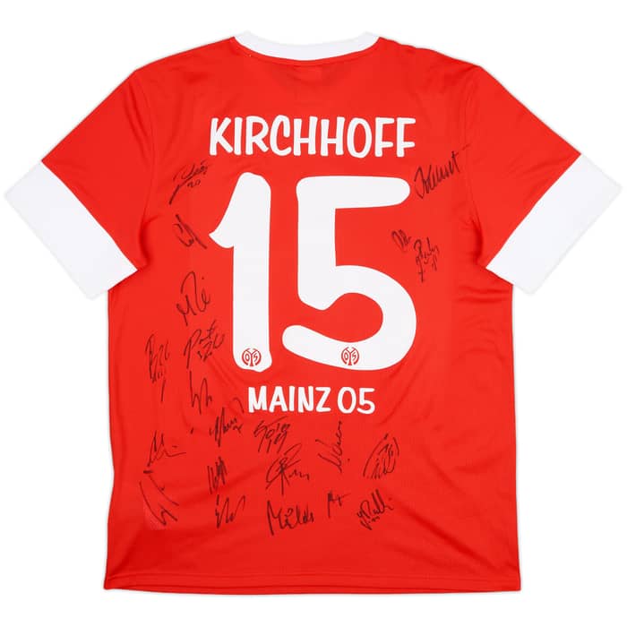 2012-13 FSV Mainz Signed Home Shirt Kirchoff #15 - 9/10 - (L)