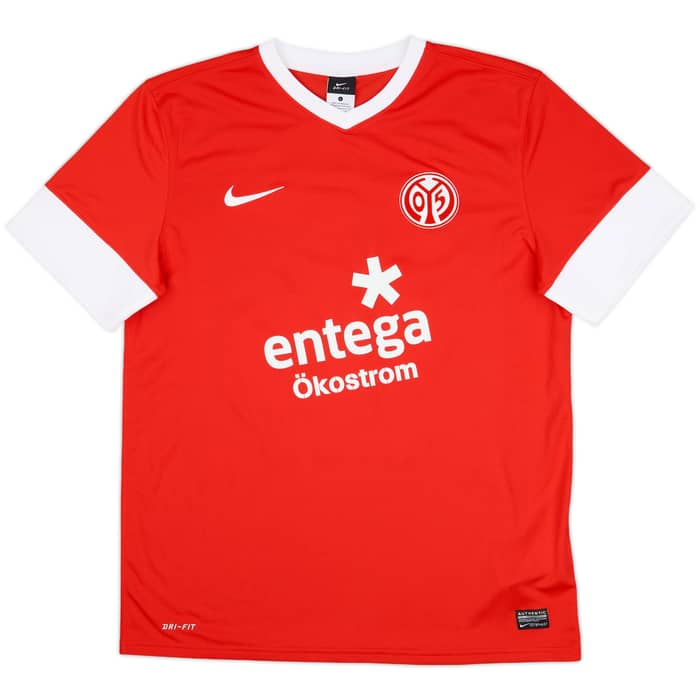 2012-13 FSV Mainz Signed Home Shirt Kirchoff #15 - 9/10 - (L)