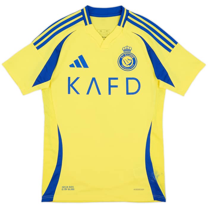 2024-25 Al-Nassr Home Shirt Ronaldo Ronaldo #7 - 7/10 - (XS)