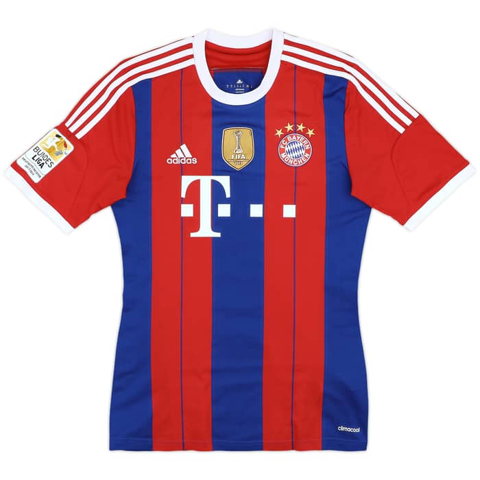 2014-15 Bayern Munich Home Shirt Muller #25 - 6/10 - (M)
