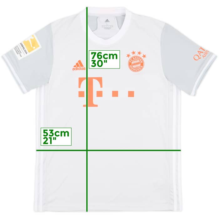 2020-21 Bayern Munich Away Shirt - 8/10 - (L)