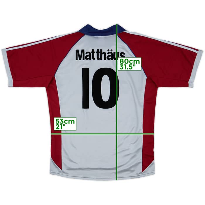 1998-99 Bayern Munich CL Shirt Matthaus #10 - 8/10 - (M)