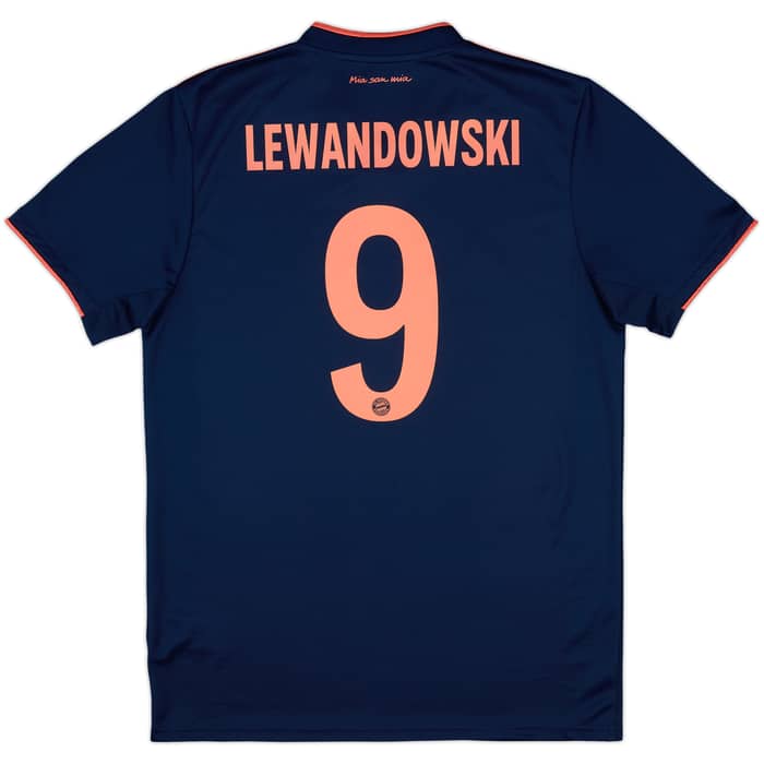 2019-20 Bayern Munich Third Shirt Lewandowski #9 - 8/10 - (M)