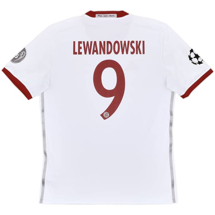 2016-17 Bayern Munich Third Shirt Lewandowski #9 - 8/10 - (M)