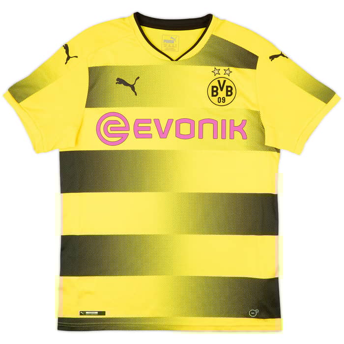 2017-18 Borussia Dortmund Home Shirt Isak #14 - 8/10 - (M)