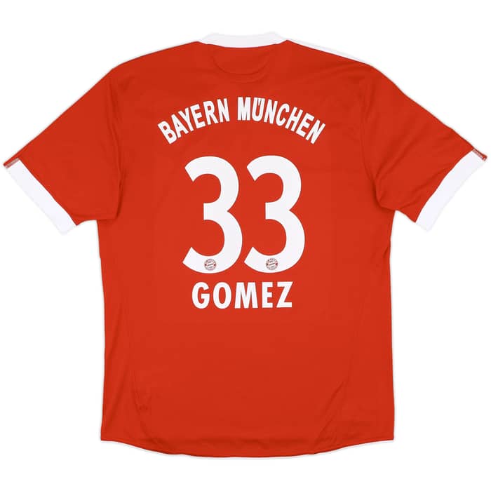 2009-10 Bayern Munich Home Shirt Gomez #33 - 7/10 - (XL)