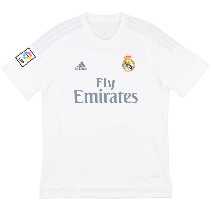 2015-16 Real Madrid Home Shirt James #10 - 8/10 - (L)