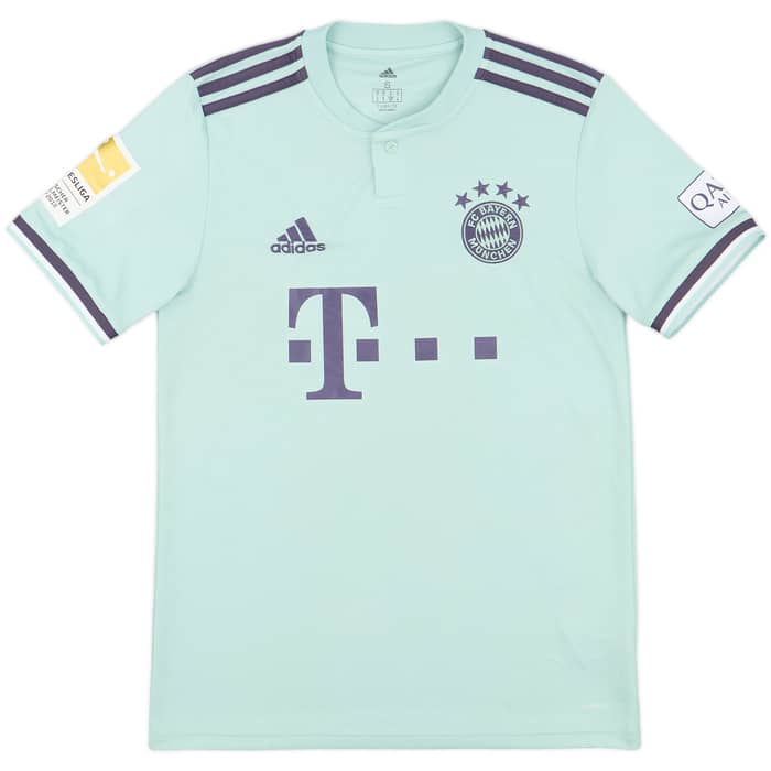 2018-19 Bayern Munich Away Shirt Team #12 - 10/10 - (S)