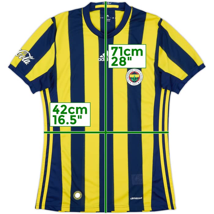 2016-17 Fenerbahce Home Shirt (Women's S)