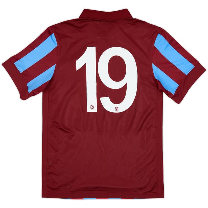 2014-15 Trabzonspor Home Shirt #19 - 10/10 - (S)