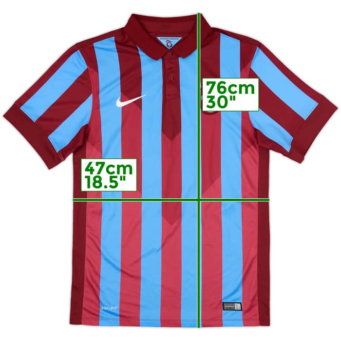 2014-15 Trabzonspor Home Shirt #19 - 10/10 - (S)