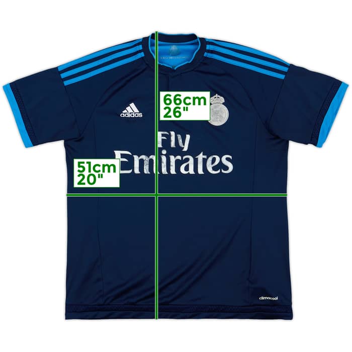 2015-16 Real Madrid Third Shirt - 3/10 - (M)