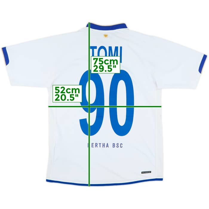 2006-07 Hertha Berlin Home Shirt Tomi #90 - 7/10 - (M)