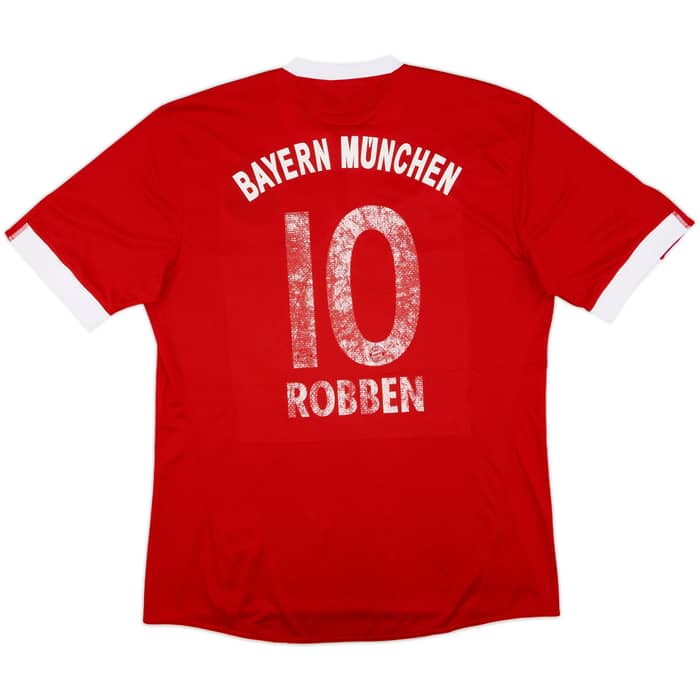 2009-10 Bayern Munich Home Shirt Robben #10 - 4/10 - (XL)