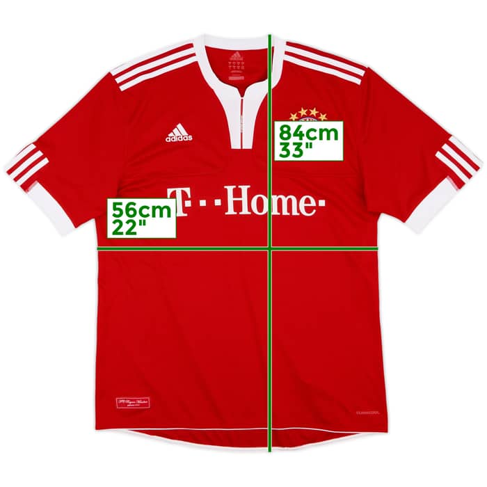 2009-10 Bayern Munich Home Shirt Robben #10 - 4/10 - (XL)