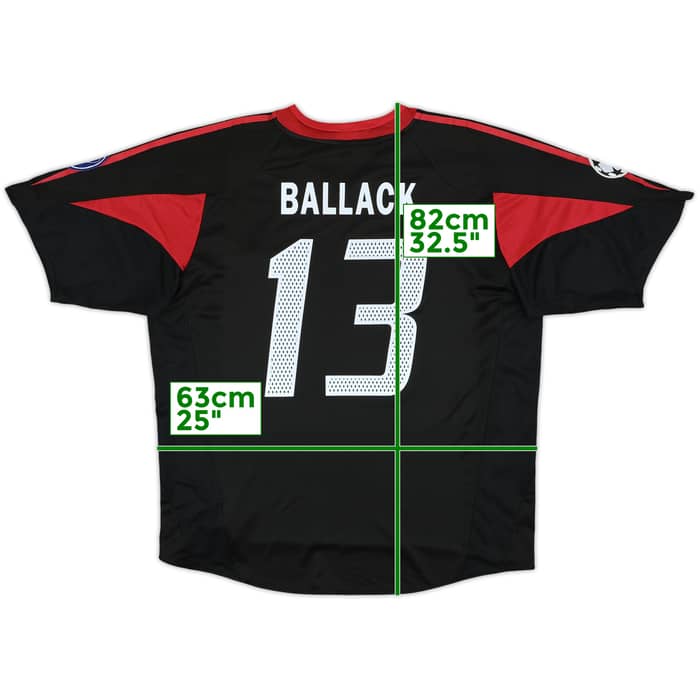 2004-05 Bayern Munich Third Shirt Ballack #13 - 8/10 - (XL)