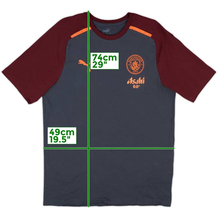 2023-24 Manchester City Puma Cotton Tee - 10/10 - (M)