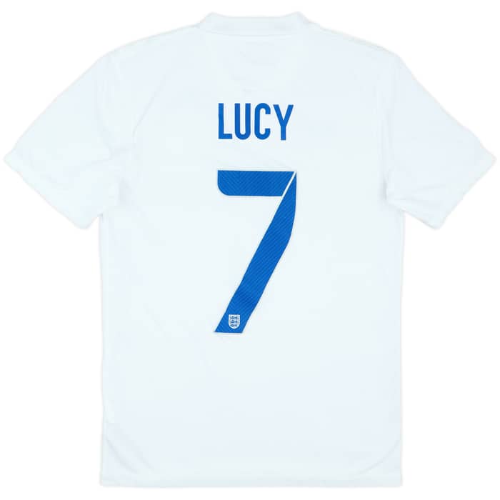 2014-15 England Home Shirt Lucy #7 - 7/10 - (S)