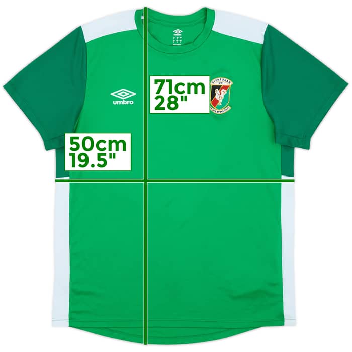 2018-19 Glentoran Umbro Training Shirt - 7/10 - (M)